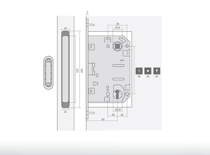 Hardware kit PREMIUM GOLD